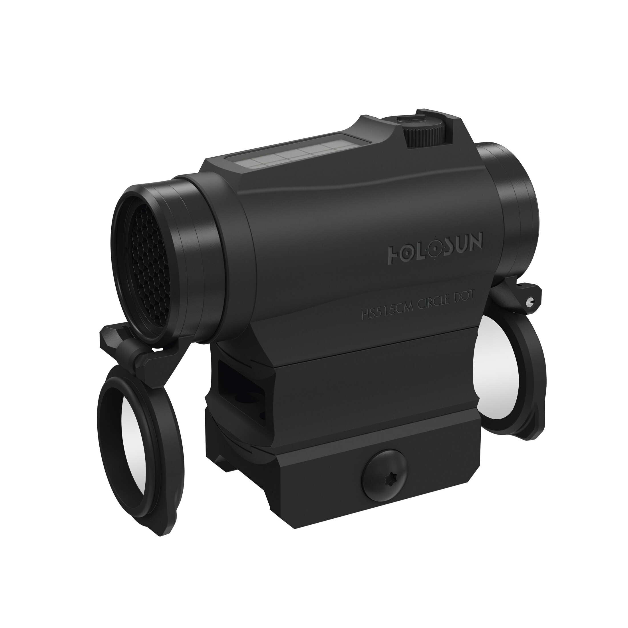 Holosun ELITE Grünpunktvisier HE515C-M-GR mit wechselbarem Absehen zwischen Punkt und Kreis